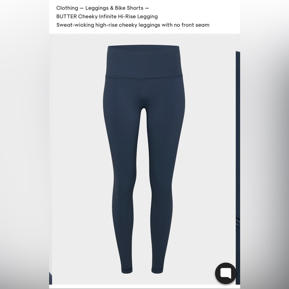 Aritzia Golden Butter Cheeky Infinite Hi-Rise Leggings